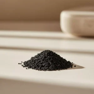 Graines de nigelle naturelles utilisées dans les pratiques spirituelles de roqya