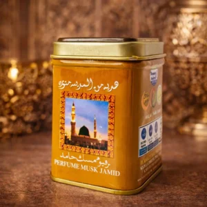 Parfum Musk Jamid oriental à la fragrance intense et profonde