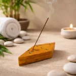 Porte-encens en bois – Support naturel pour bâtons d’encens