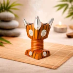 Encensoir Indien en Bois – Artisanat Traditionnel & Ambiance Naturelle (plusieurs tailles)
