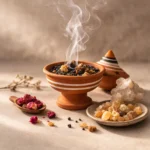 Encens naturel ambiance relaxante – parfum oriental doux (السكينة)